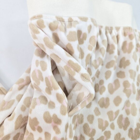 Kate Spade Leopard Print Pajama Set XL Ultra Soft Cozy Lounge Sleepwear - Picture 4 of 8